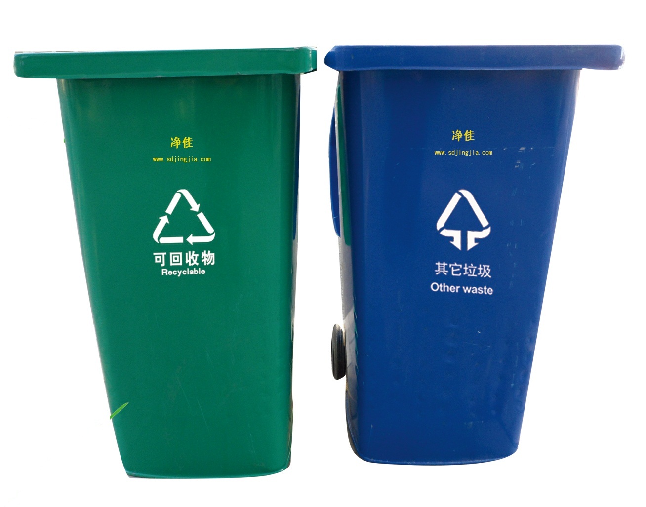 山東鍍鋅鋼板垃圾桶，濰坊鐵垃圾桶，      不銹