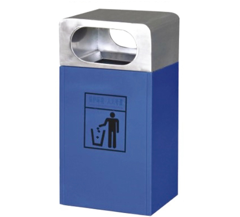 濰坊果皮箱，山東公園垃圾桶