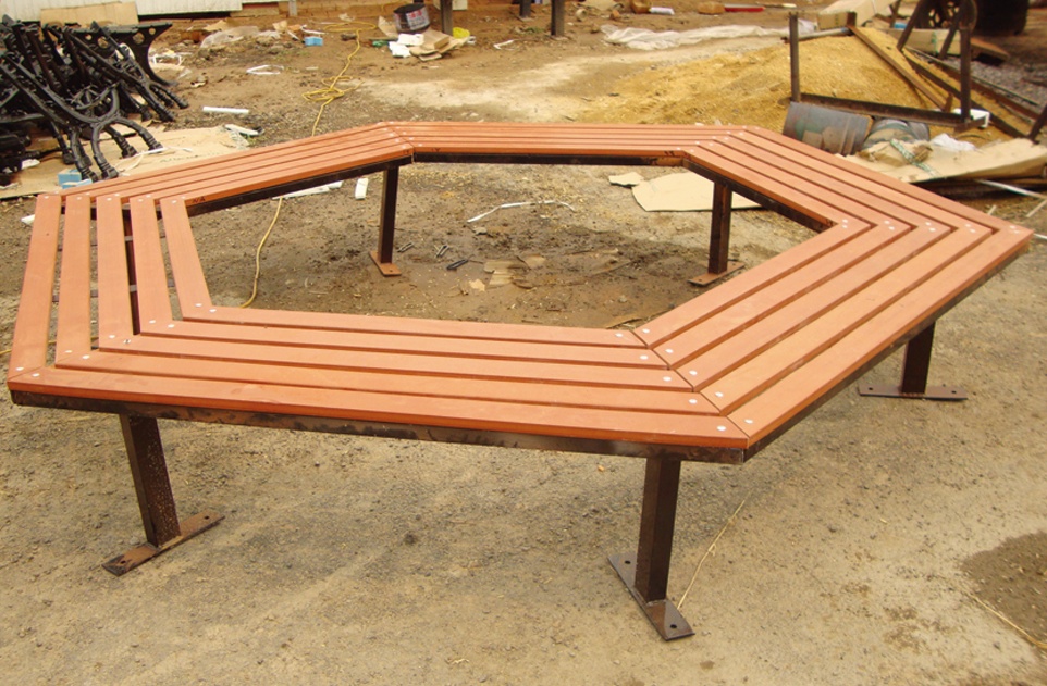 東營圍樹椅定做，青島公園椅